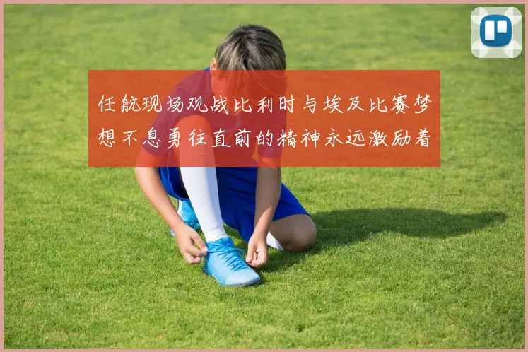 任航现场观战比利时与埃及比赛梦想不息勇往直前的精神永远激励着我们