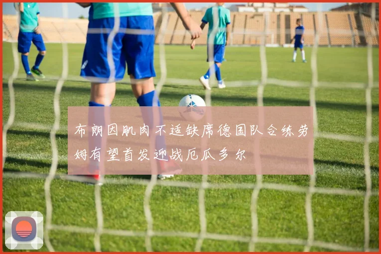 布朗因肌肉不适缺席德国队合练劳姆有望首发迎战厄瓜多尔